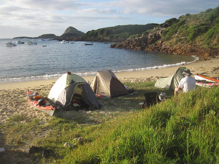 IMG_2698.JPG - Our camp on Esmeralda (Photo by Megan)